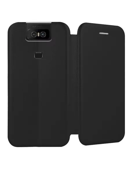 Zenfone 6 (ZS630KL) Leather folio case CLAM | Ibroz