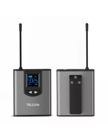 Kit Microphone Emetteur Recepteur UHF sans fil pour smartphone, app...