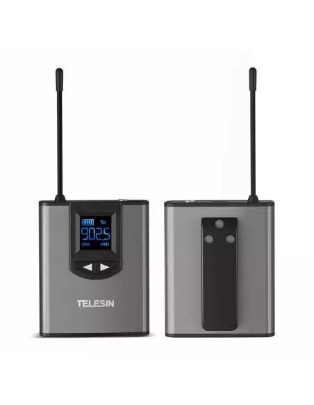 Kit Microphone Emetteur Recepteur UHF sans fil pour smartphone, app...