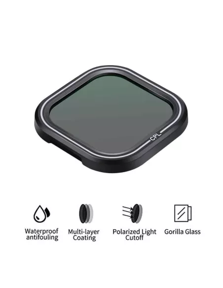 CPL Polarizing Filter with Magnetic Holder Gopro Hero 8 | Ibroz