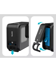 Couvercle Aluminium de fermeture trappe GoPro Hero 9 | Ibroz 2