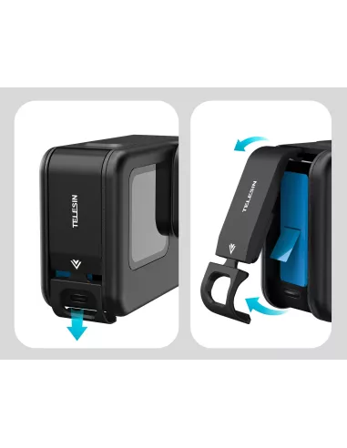 Aluminium cover for GoPro Hero 9 hatch | Ibroz