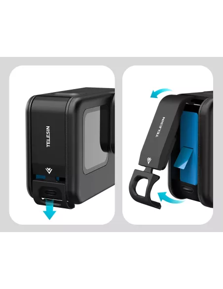 Aluminium cover for GoPro Hero 9 hatch | Ibroz