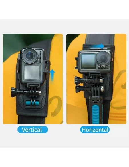 Vertical or horizontal frame mount GoPro 5 & 6 & 7 & 8 | Ibroz