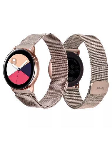 Samsung / Huawei Watch Stainless Steel Milanese Mesh Bracelet - Champagne ...