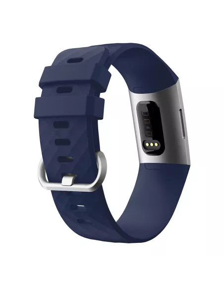 Bracelet Sport Diamant Fitbit Charge 3/4 - Bleu Marine | Ibroz