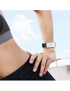 Bracelet Sport Diamant Fitbit Charge 3/4 - Blanc | Ibroz 2