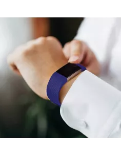 Bracelet Sport Fitbit Charge 2 - Bleu Marine | Ibroz 2