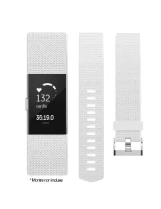 Bracelet Sport Fitbit Charge 2 - Blanc | Ibroz