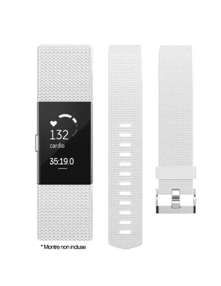 Fitbit Charge 2 Sport Wristband - White | Ibroz