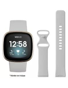 Bracelet Sport Fitbit Versa 3 et Sense - Blanc | Ibroz