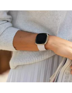 Bracelet Sport Fitbit Versa 3 et Sense - Blanc | Ibroz 2