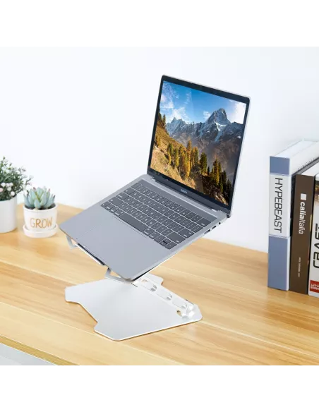 Support de bureau double bras pour PC Portable et MacBook | Ibroz