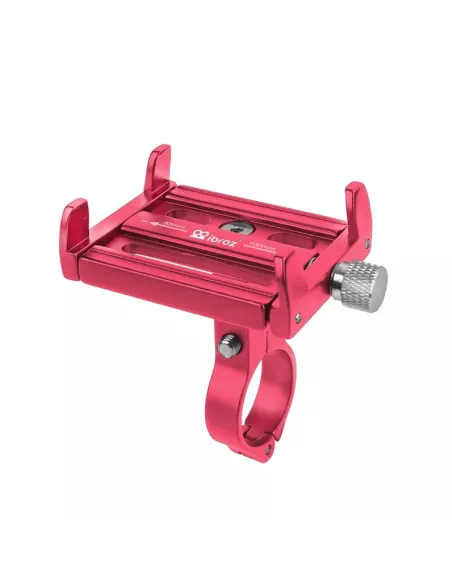 Smartphone holder for road bike Metal - Red | Ibroz