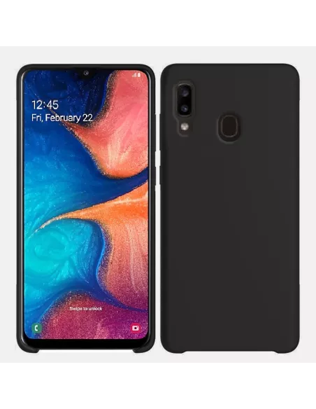 Galaxy A20e Coque Liquid Silicone Soft Touch | Ibroz