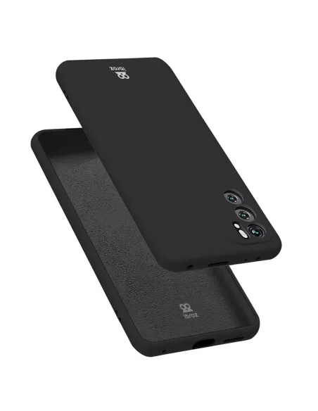 Oppo Reno 6 Coque Liquid Silicone - Noir | Ibroz