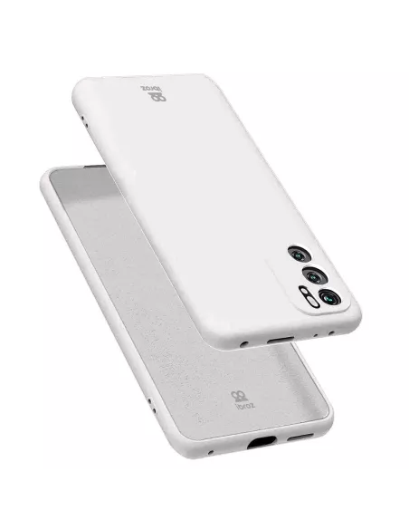 Oppo Reno 6 Liquid Silicone Cover - White | Ibroz