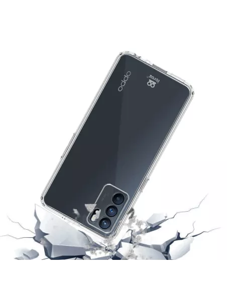 Oppo Reno 6 Pack Coque antichocs - Transparent | Ibroz