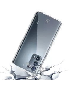 Oppo Reno 6 Pro Pack Shockproof Case + 9H Tempered Glass - Transparent... 2