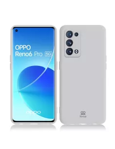 Oppo Reno 6 Pro Coque Liquid Silicone - Blanc | Ibroz