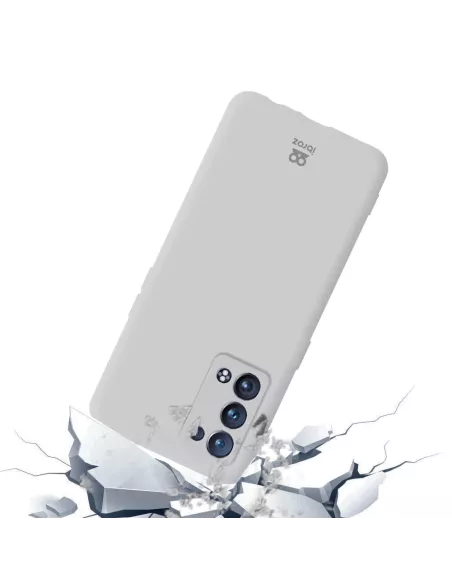 Oppo Reno 6 Pro Liquid Silicone Case - White | Ibroz